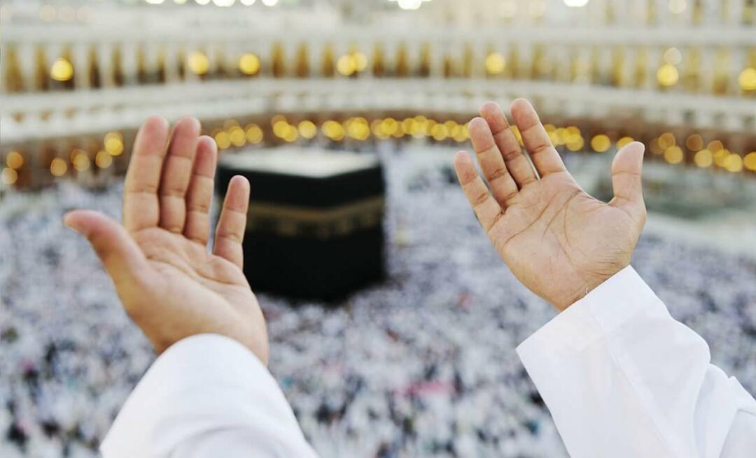 Esiste una preghiera circolare nelle fonti islamiche?