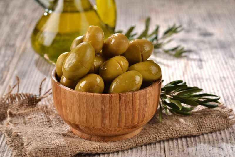 le olive verdi sono molto utili