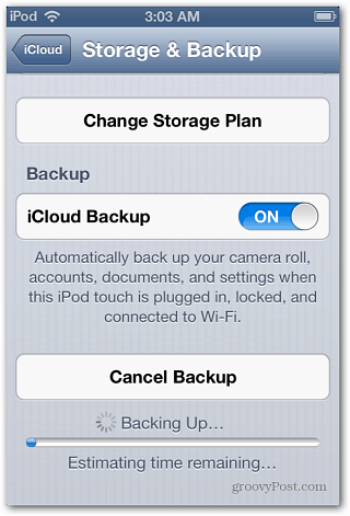 Archiviazione e backup iOS