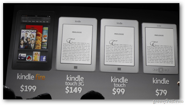 Amazon: annuncia tre nuovi lettori Kindle con la nuova tavoletta Kindle Fire Color da 199 dollari BREAKING