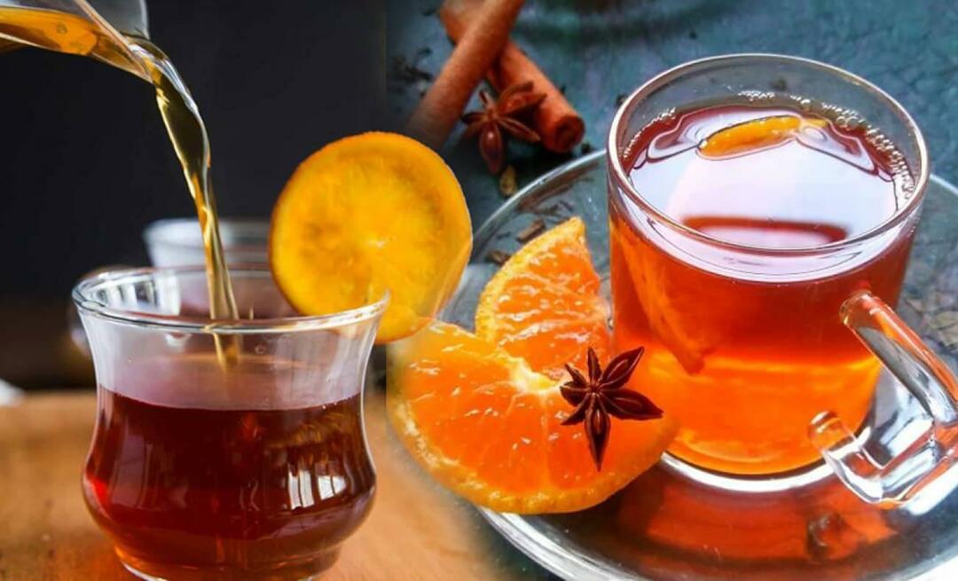 Come preparare il tè all'arancia? Un gusto diverso per i tuoi ospiti: Tè all'arancia con basilico