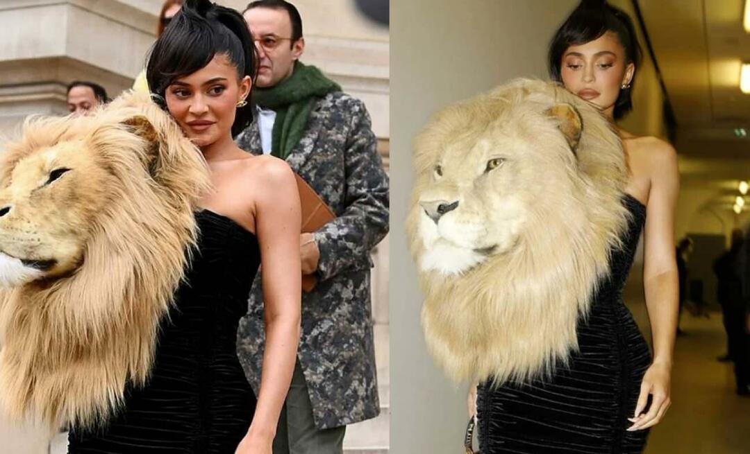 L'abito da testa di leone di Kylie Jenner ha lasciato a bocca aperta! Chi l'ha visto pensava che fosse reale
