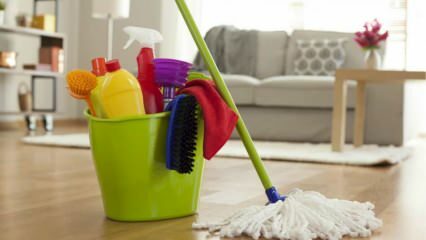 L'angolo inferiore è la pulizia delle vacanze più semplice! Come pulire le vacanze a casa?