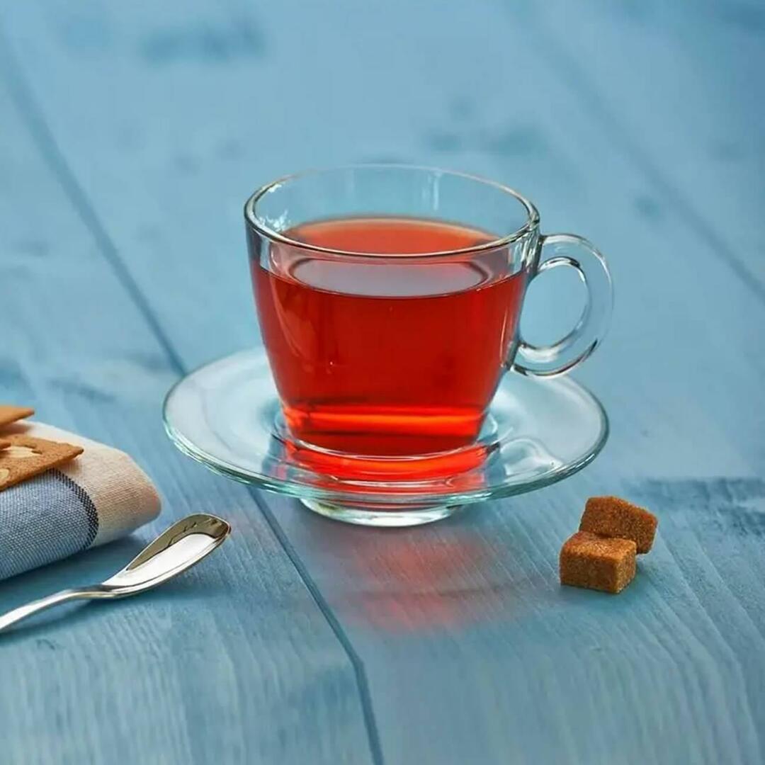 Paşabahçe 95040 Set di tazze da tè color acqua