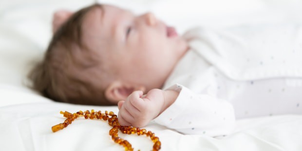 collane e bracciali ambra per neonati