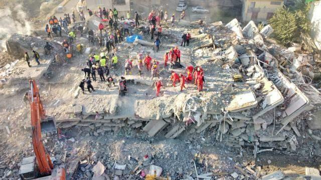 Fotogrammi dal terremoto di Kahramanmaraş