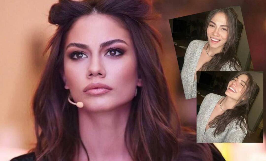 Condivisione di foto di Demet Özdemir che ha scosso i social media! Allo stato naturale...