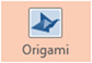 Transizione di Origami PowerPoint