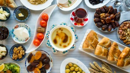 In che modo il menu sahur e iftar non ingrassa? Suggerimenti dietetici del Ramadan ...