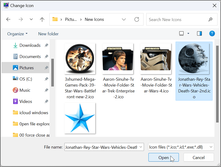 Personalizza le icone di sistema di Windows 11