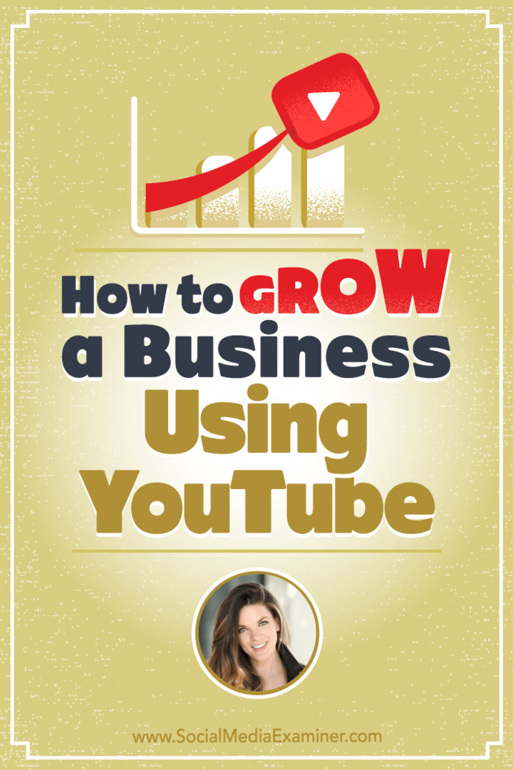 Come far crescere un business utilizzando YouTube: Social Media Examiner