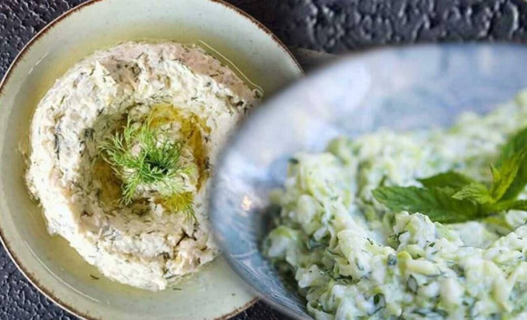 Come preparare l'antipasto Nuraniye della regione di Ege? Ricetta salutare per insalata Nuraniye Meze!