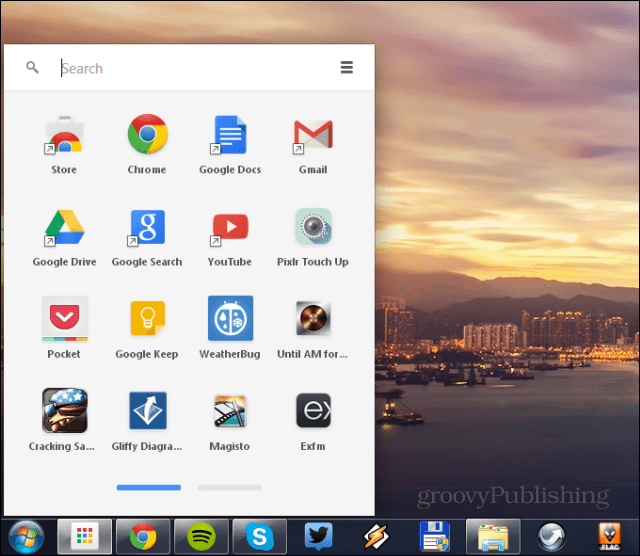 Google sta lanciando il desktop Chrome App Launcher