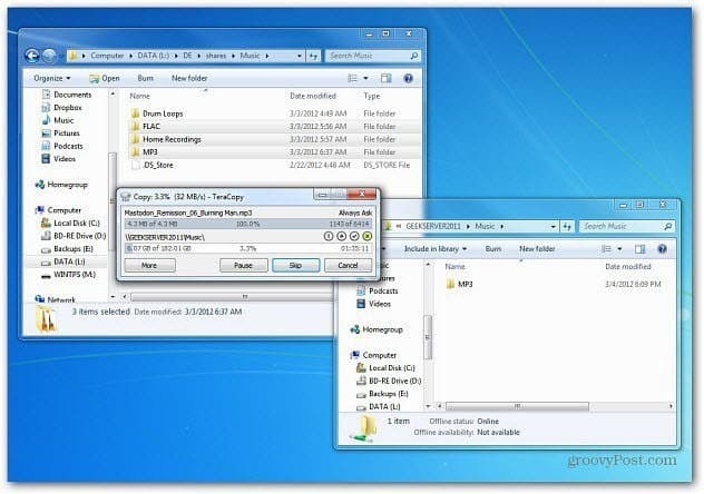 Windows 8: utilizzo della nuova funzione di copia file