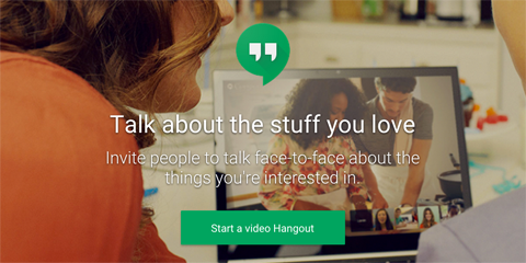immagine Hangout video di Google +