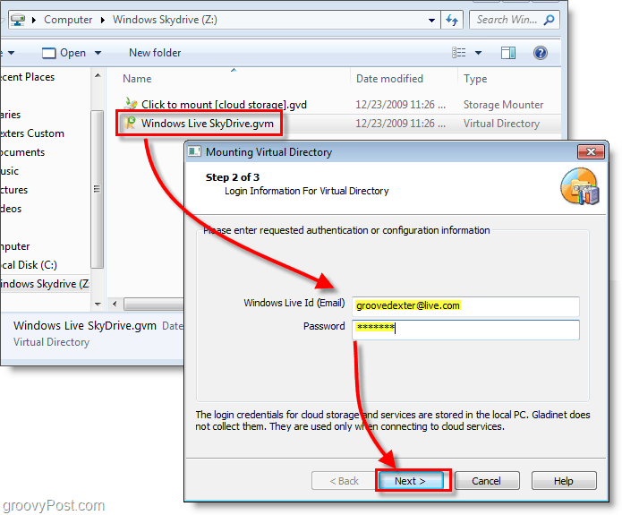 Montare Windows Live SkyDrive su una lettera di unità in Esplora risorse [Procedura]