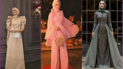 I più bei abiti da sera hijab che puoi indossare per i matrimoni invernali