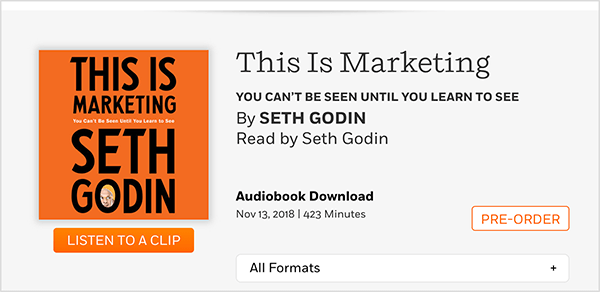 Marketing moderno: saggezza di Seth Godin: Social Media Examiner