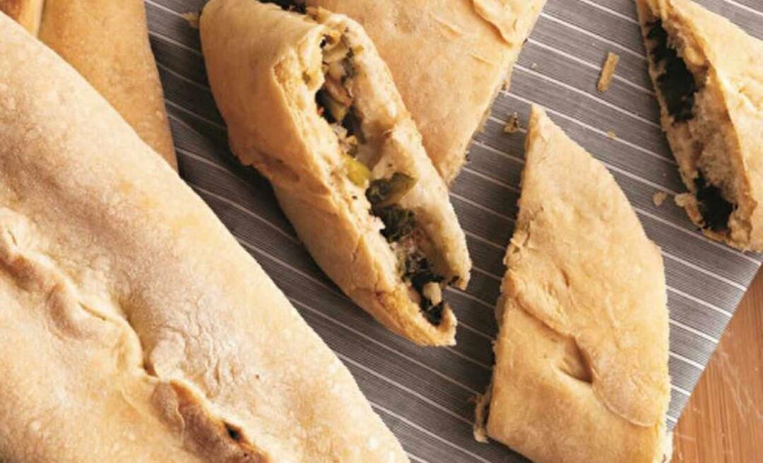 Come preparare la pita ai funghi? La famosa ricetta della pita ai funghi di Gebze!