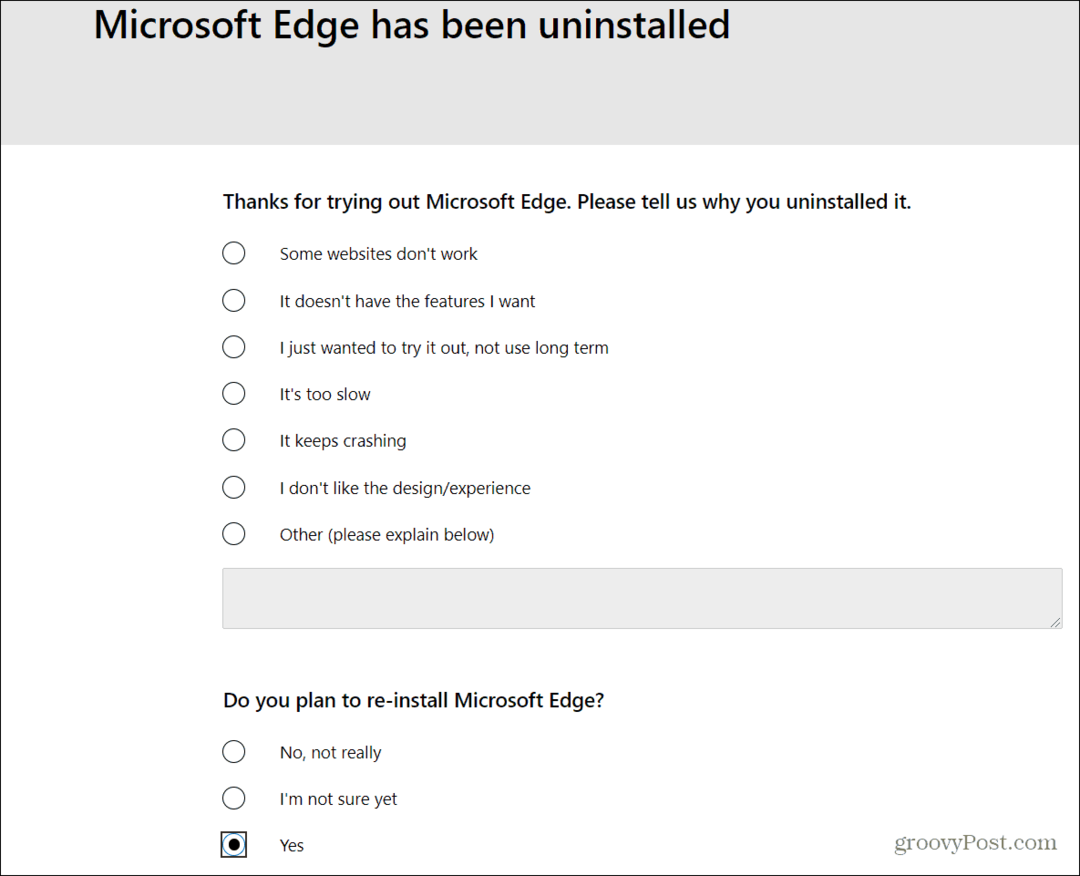 Come disinstallare Microsoft Edge da Windows 10