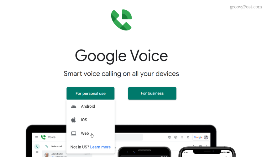 utilizzare Google Voice per effettuare chiamate da un computer