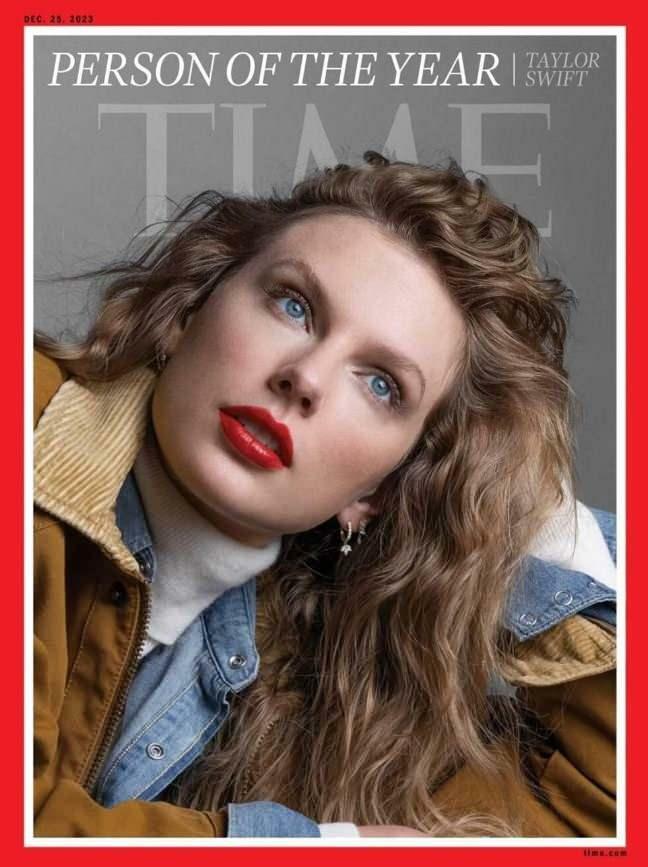 Copertina della rivista Taylor Swift Time