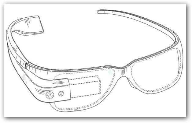 Google Project Glass Design è brevettato