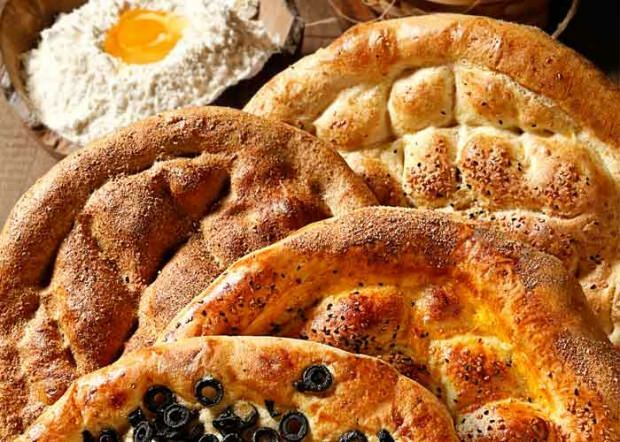 varietà e calorie della pita del Ramadan