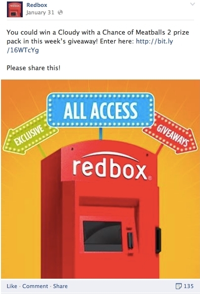 aggiornamento redbox