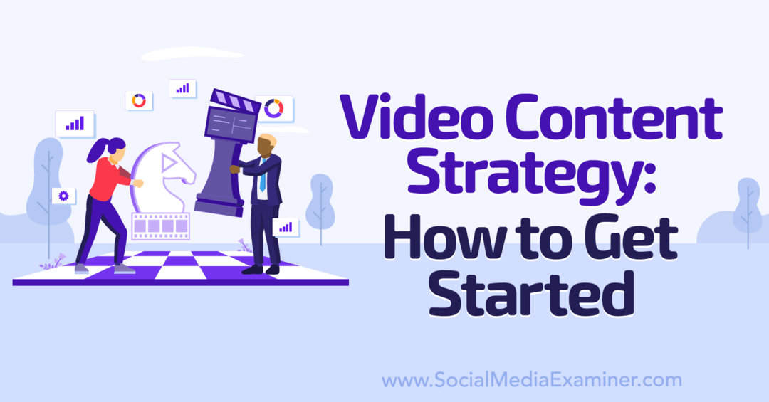 Strategia per i contenuti video: come iniziare