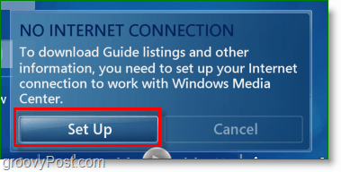 Windows 7 Media Center: impostazione