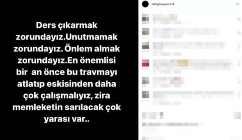 Post Instagram di Oktay Kaynarca