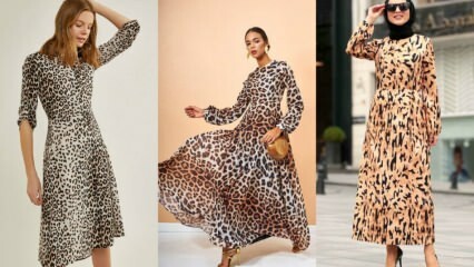 Come abbinare abiti a fantasia leopardo? 2020 modelli modello leopardo