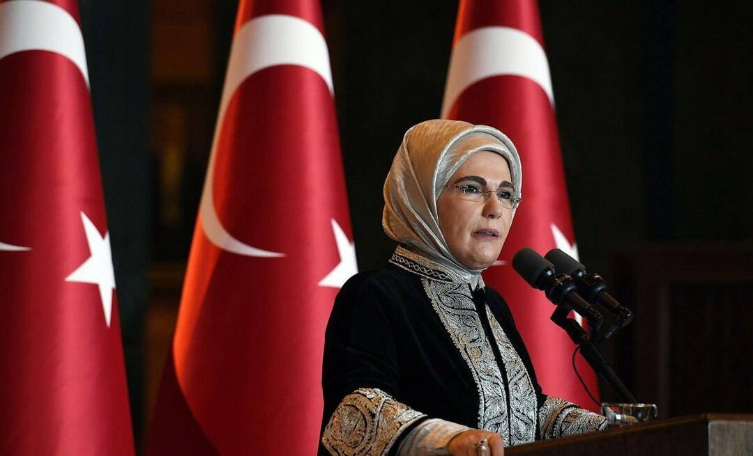 La First Lady Erdoğan al vertice della Giornata mondiale delle città delle Nazioni Unite: un massacro viene commesso davanti agli occhi del mondo!